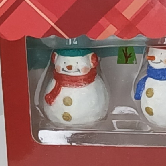 Set of 5 Hallmark Let It Snowmen Christmas Tree Mini Ornament Set - Picture 2 of 7